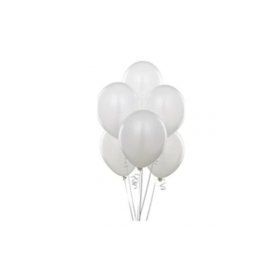 Balonevi Beyaz 100'lü Baskısız Balon