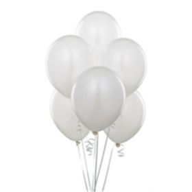Balonevi Beyaz Renk 100 Adet 12 İnch Balon
