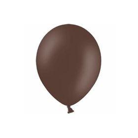 Balonevi Düz Kahverengi 12 inç 10 Adet Balon