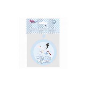Balonevi Hoşgeldin Oğlum Asmalı İp Süs