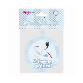 Balonevi Hoşgeldin Oğlum Asmalı İp Süs