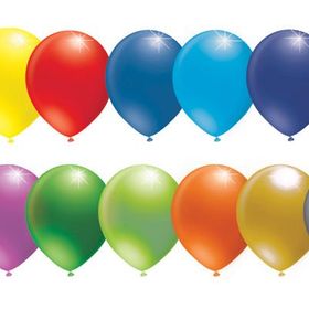 Balonevi Karışık Pastel 12 inç 100'lü Baskısız Balon