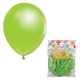 Balonevi Metalik Açık Yeşil Balon