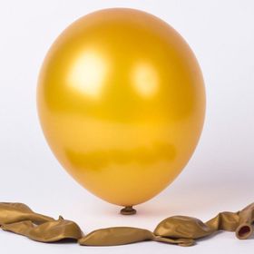 Balonevi Metalik Altın Balon