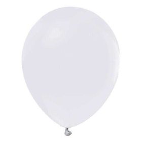 Balonevi Metalik Beyaz Balon