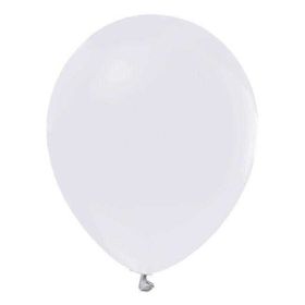 Balonevi Metalik Beyaz Balon