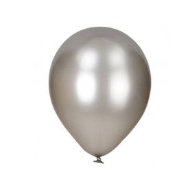 Balonevi Metalik Gümüş Balon
