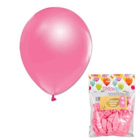 Balonevi Metalik Pembe Balon