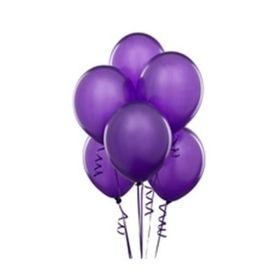 Balonevi Mor 100'lü Baskısız Balon