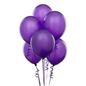 Balonevi Mor 100'lü Baskısız Balon