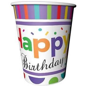 Balonevi Radıant Bırthday 200/240cc 8 Adet Bardak