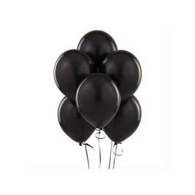Balonevi Siyah 100'lü Baskısız Balon