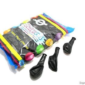 Balonevi Siyah 12 inç 100'lü Balon