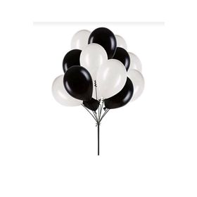Balonevi Siyah 12 inç 100'lü Balon
