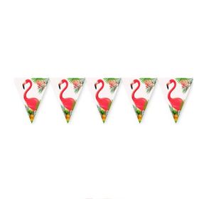 Balonevi TFL8849 Flamingo Kağıt Bayrak Seti