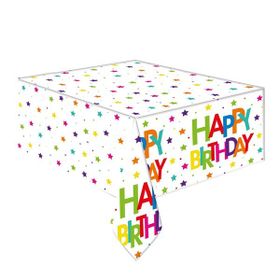 Balonevi THB7269 120x180 cm Superstar Birthday Masa Örtüsü
