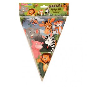 Balonevi TSF8740 Safari Kağıt Bayrak Seti
