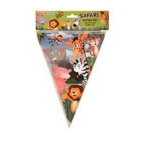 Balonevi TSF8740 Safari Kağıt Bayrak Seti