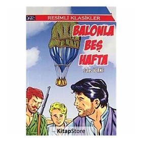 BALONLA BEŞ HAFTA - JULES VERNE (ISBN:9789754053647)