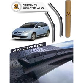 BALP Citroen C4 2005-2009 70x60 cm Muz Silecek Takımı