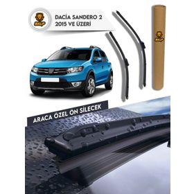 BALP Dacia Sandero 2 2015 ve Üzeri 56x48 cm Muz Silecek Takımı