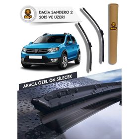 BALP Dacia Sandero 2 2015 ve Üzeri 56x48 cm Muz Silecek Takımı