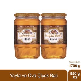 Balparmak 850 gr Yayla ve Ova Süzme Çiçek Balı