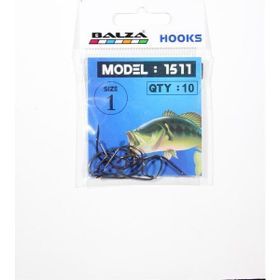 Balza 1511 Black 10'lu Paket Nikel Cırcle İğne