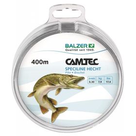 Balzer 12161 Camec Speci Pike 400 mt Su Gri 0.35 mm Monofilament Misina