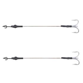 Balzer 13936 2'li Paket 13 cm Silikon Yemler İçin Çelik Telli Rigs