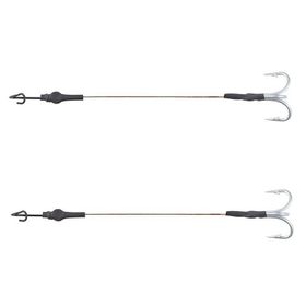 Balzer 13936 2'li Paket 13 cm Silikon Yemler İçin Çelik Telli Rigs