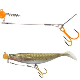 Balzer 16133 Rig UV Active 6.5 cm Silikon Yemler İçin Çelik Telli Spiral Kafa