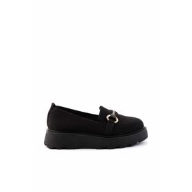 Bambi 82 K013270588 Siyah Triko Kadın Espadril