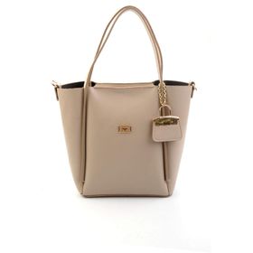 Bambi C06650267409 Bej Kadın Omuz Çantası