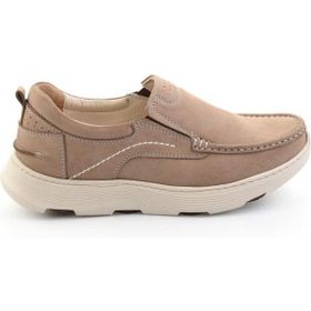 Bambi E01018080401 Kum Hakiki Deri Erkek Casual Ayakkabı