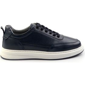 Bambi E01082000503 Lacivert Leather Erkek Casual Ayakkabı