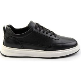 Bambi E01082000503 Siyah Leather Erkek Casual Ayakkabı
