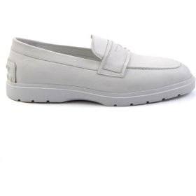 Bambi E01087113103 Beyaz Leather Erkek Casual Ayakkabı