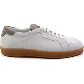Bambi E01087114803 Beyaz Leather Erkek Casual Ayakkabı
