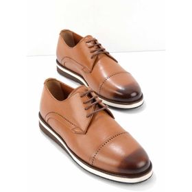 Bambi E01194132603 Taba Leather Erkek Klasik Ayakkabı