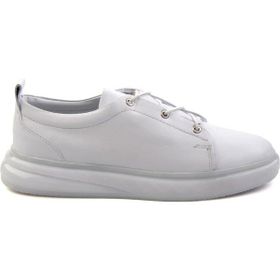 Bambi E01401083843 Beyaz Leather Erkek Casual Ayakkabı