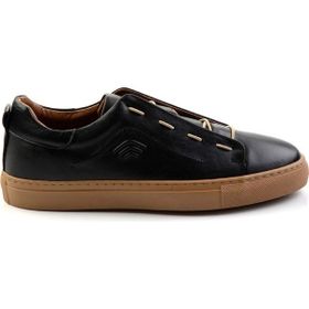 Bambi E01535751243 Siyah Leather Erkek Günlük Ayakkabı
