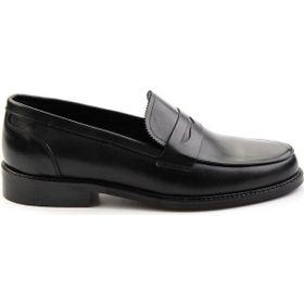Bambi E01630311741 Siyah Leather Erkek Klasik Ayakkabı