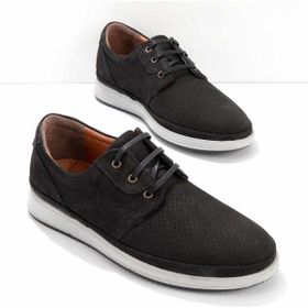 Bambi E01733500101 Siyah Nubuk Leather Erkek Casual Ayakkabı