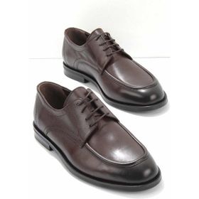 Bambi E01755122403 Leather Kahve Erkek Klasik Ayakkabı
