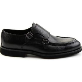 Bambi E01755303040 Siyah Leather Erkek Klasik Ayakkabı