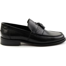 Bambi E01757718603 Siyah Leather Erkek Klasik Ayakkabı