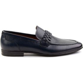 Bambi E01758028940 Lacivert Floter Deri Erkek Casual Ayakkabı