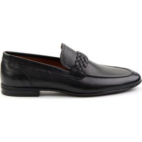 Bambi E01758028940 Siyah Leather Erkek Casual Ayakkabı