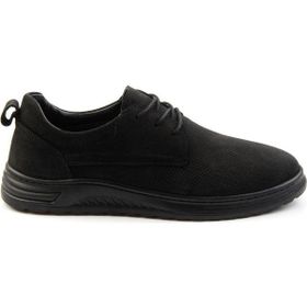 Bambi E01759102301 Siyah Leather Erkek Casual Ayakkabı
